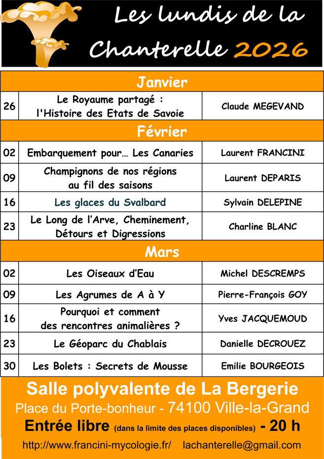 Conferences terminees