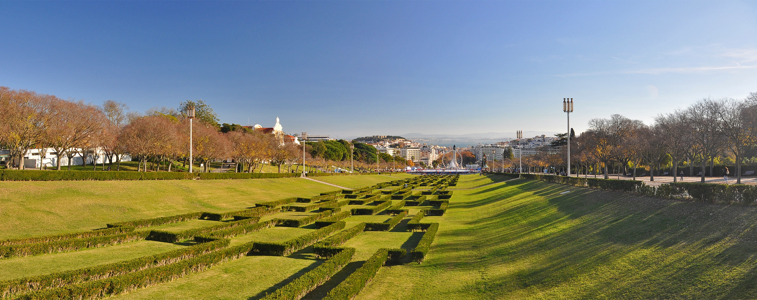 Lisbonne parc Eduardo VII