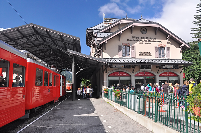 Chamonix gare Montenvers